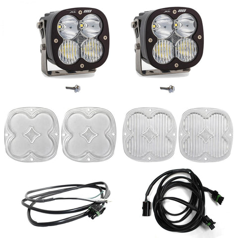 Baja Designs XL80 A-Pillar Light Kit for 2021-2026 Ford Bronco / 2022-2026 Bronco Raptor, studio photo