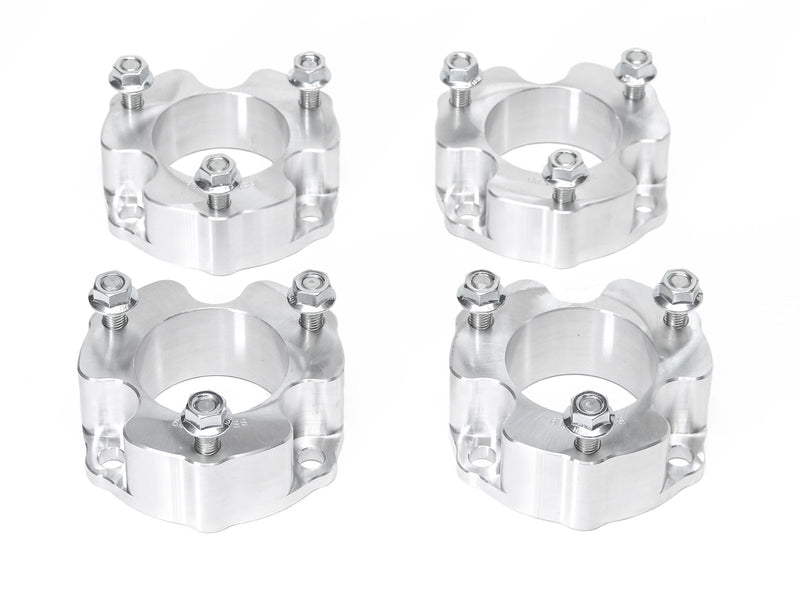 ReadyLIFT 2" SST Lift Kit four aluminum strut spacers on white
