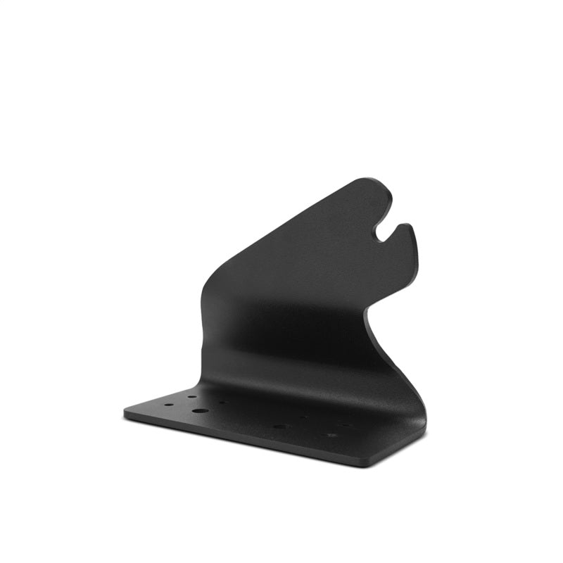 Rigid Roof Line Mount Kit, single black roof mount on white