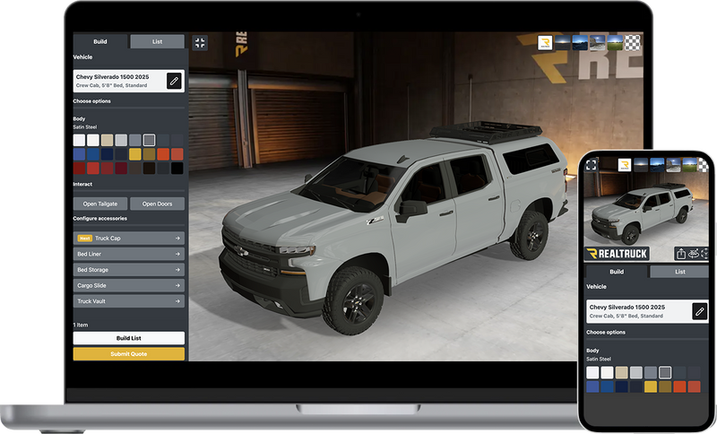 BAKFlip FiberMax Hard Folding Tonneau Cover feature detail (view 3)