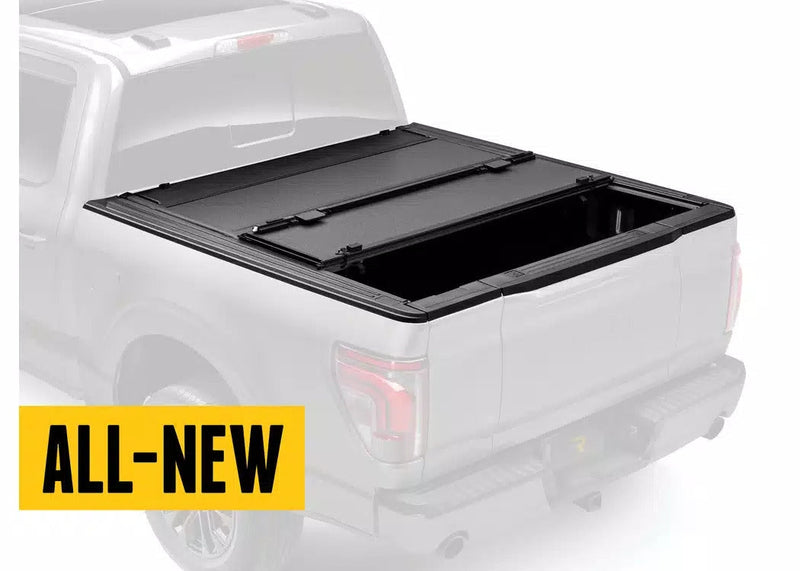 BAKFlip MX4 EZ-Lift Hard Folding Tonneau Cover on a Ford F-150 — view 2