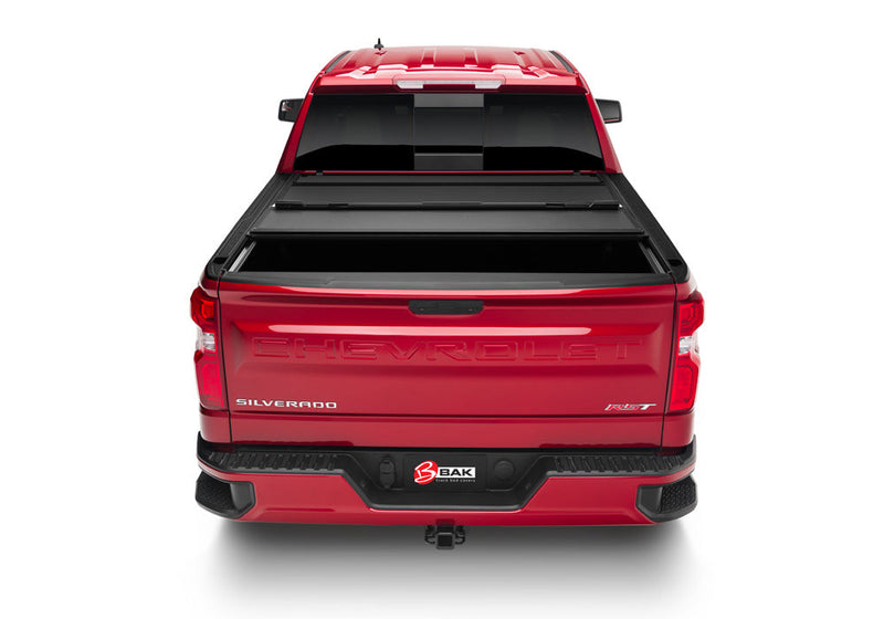BAKFlip MX4 Hard Folding Tonneau Cover on a 2020-2026 Chevrolet Silverado / GMC Sierra 2500/3500 HD — view 3