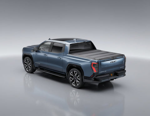 BAKFlip MX4 Hard Folding Tonneau Cover on a 2024-2026 Chevrolet Silverado EV / GMC Sierra EV