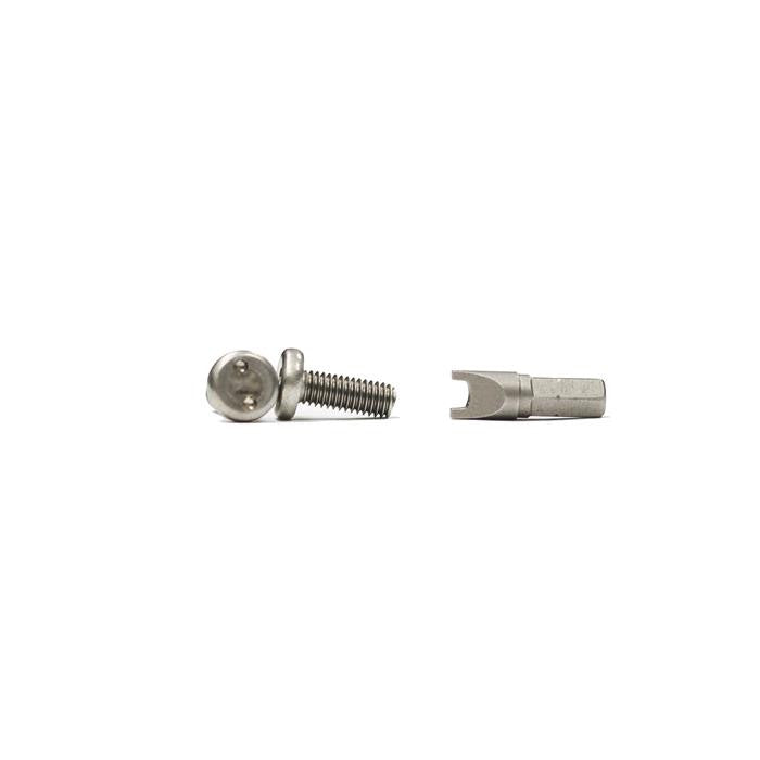 Baja Designs OnX6+/S8/XL/LP Series Security Hardware Kit, kit contents on a white background