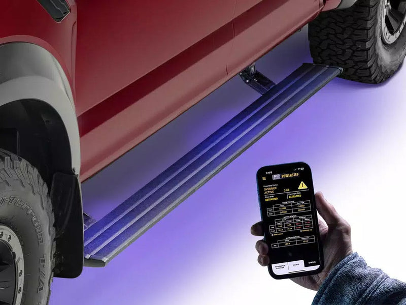 AMP Research PowerStep Smart Series Electric Running Boards for 2022-2026 Ford F-250 / F-350 / F-450 (6'9" Bed, SuperCab/SuperCrew), view 2