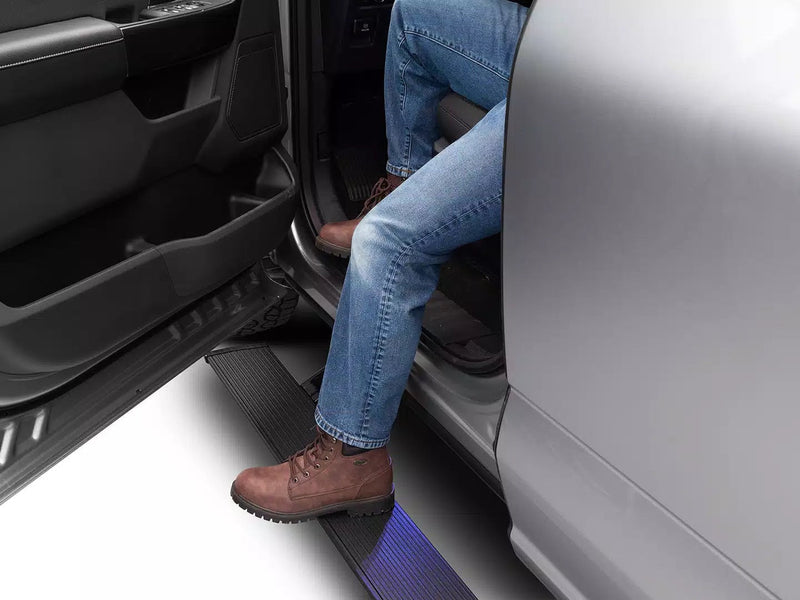 AMP Research PowerStep Electric Running Boards for 2019-2023 Ford Ranger (5'1" Bed, SuperCrew/SuperCab / with Plug-N-Play), view 9