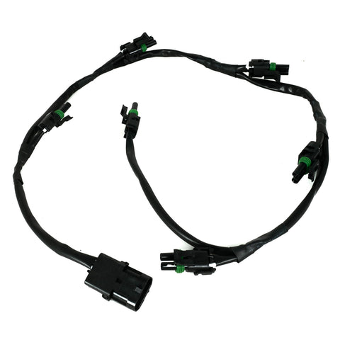 Baja Designs REFLEX Actuator Linking Harness, whole product on a studio background: black linking harness with several 2-pin connector branches and a main plug on white
