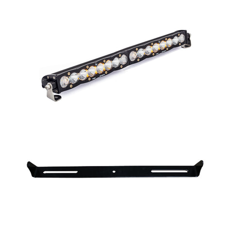 Baja Designs S8 20" Grille Light Kit, complete kit on a studio background