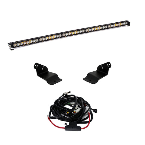 Baja Designs S8 50" Roof Mount Light Kit, complete kit on a studio background: S8 50" light bar