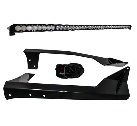 Baja Designs S8 50" Roof Mount Light Kit, complete kit on a studio background: S8 50" light bar