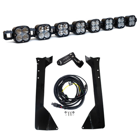Baja Designs XL Linkable Roof Mount Light Kit, complete kit on a studio background