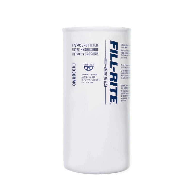 Fill-Rite F4030HM0, spin-on filter canister