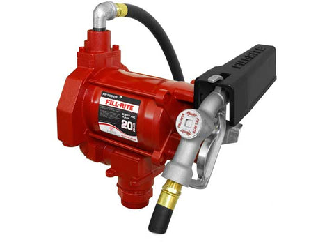 Fill-Rite FR700VG 220V AC Pump, 3/4inx12 ft Hose, 1 in Manual Nozzle image 1