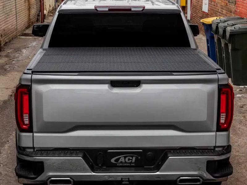 LOMAX Hard Tri-Fold Tonneau Cover for 2024-2026 Toyota Tacoma (5' Bed, Urethane Aluminum), view 16