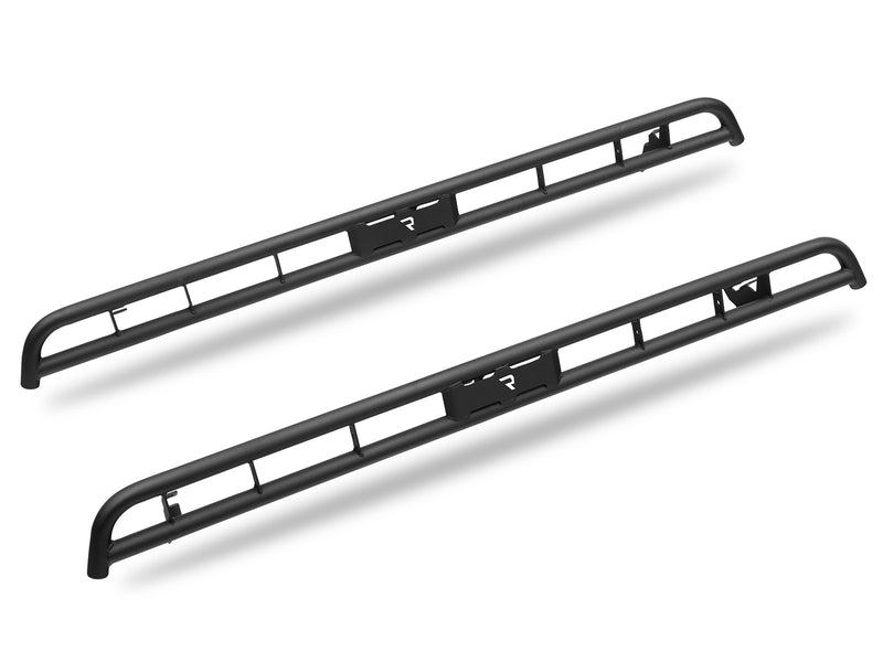 N-Fab RKR Rails in textured black, pair on white