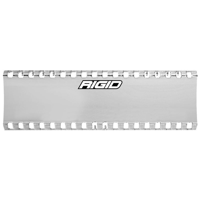 Rigid Industries light cover: clear snap-on SR-Series light bar cover with the Rigid logo, on white