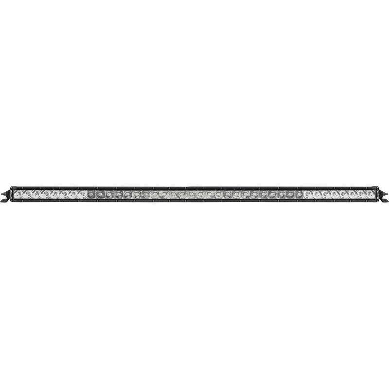 Rigid SR Spot/Flood 40" Bar Roof Rack Light Kit on a studio background: A slim single-row Rigid SR-Series light bar on a white background