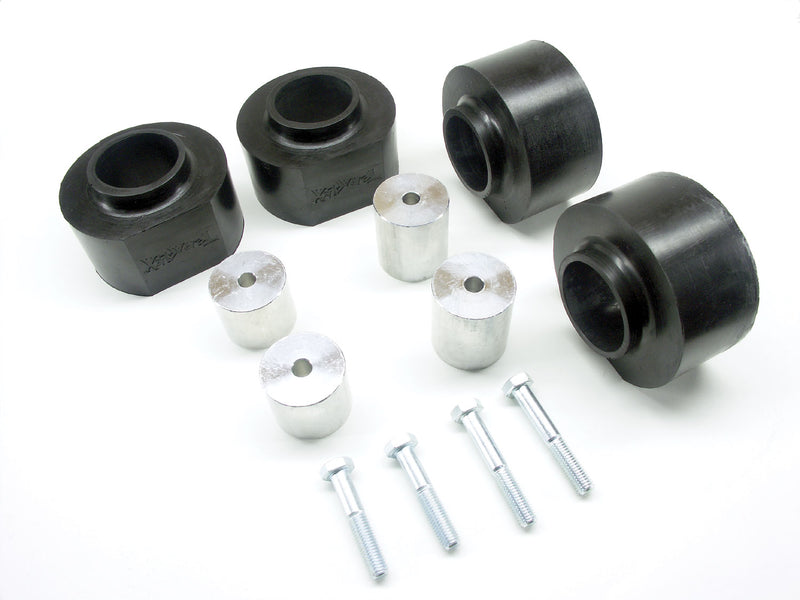 TeraFlex 2 in performance spacer lift kit: coil spacers, bump stop spacers and bolts
