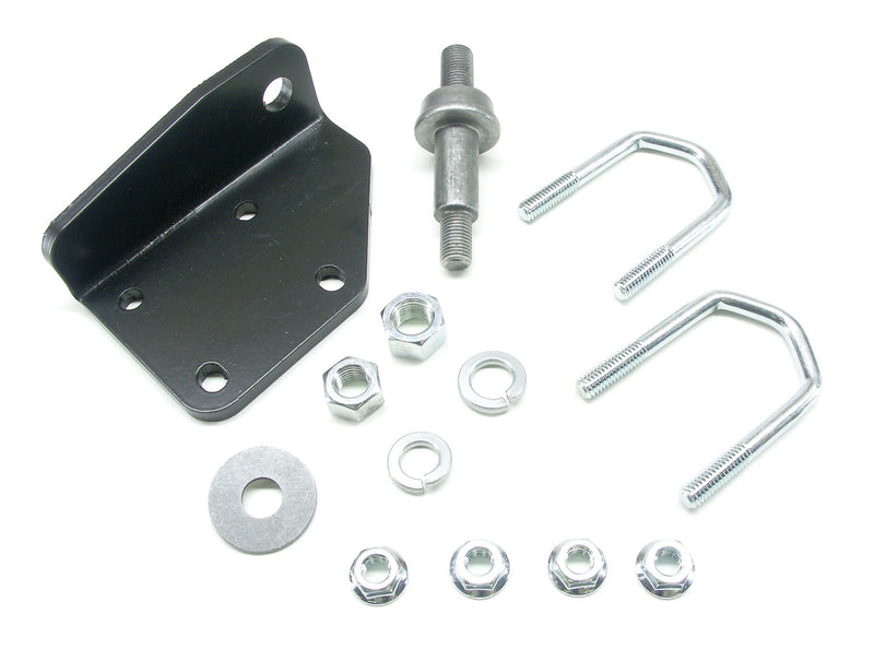 TeraFlex steering stabilizer mount bracket kit with U-bolts and hardware