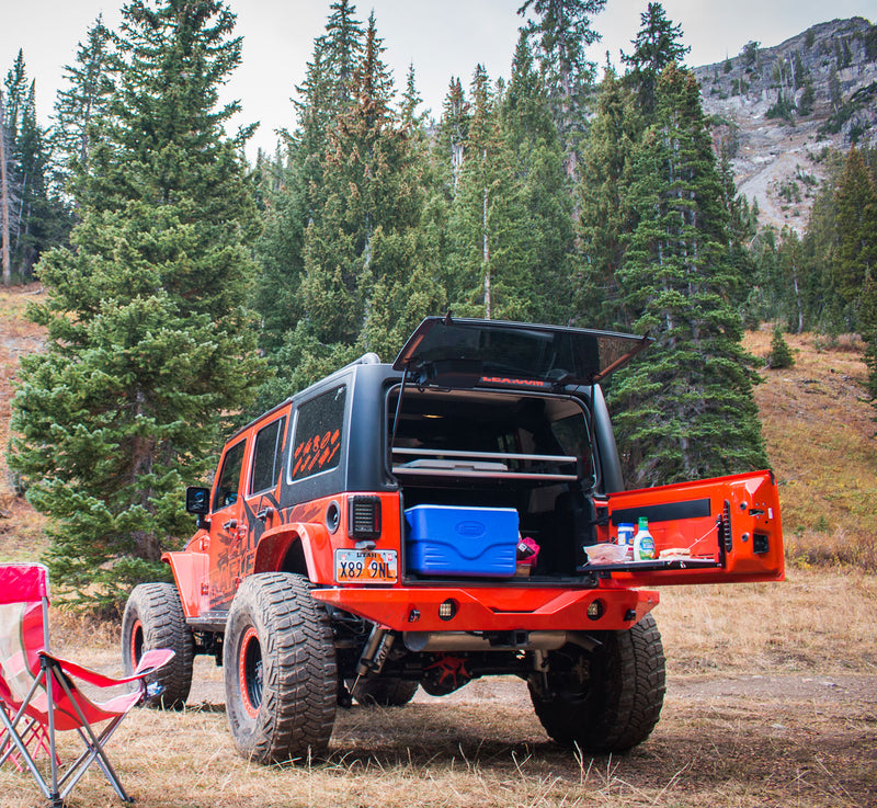 TeraFlex alpha tire carrier product photo