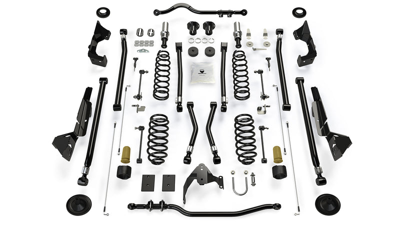 TeraFlex 4" Alpine CT4 suspension system on a white background