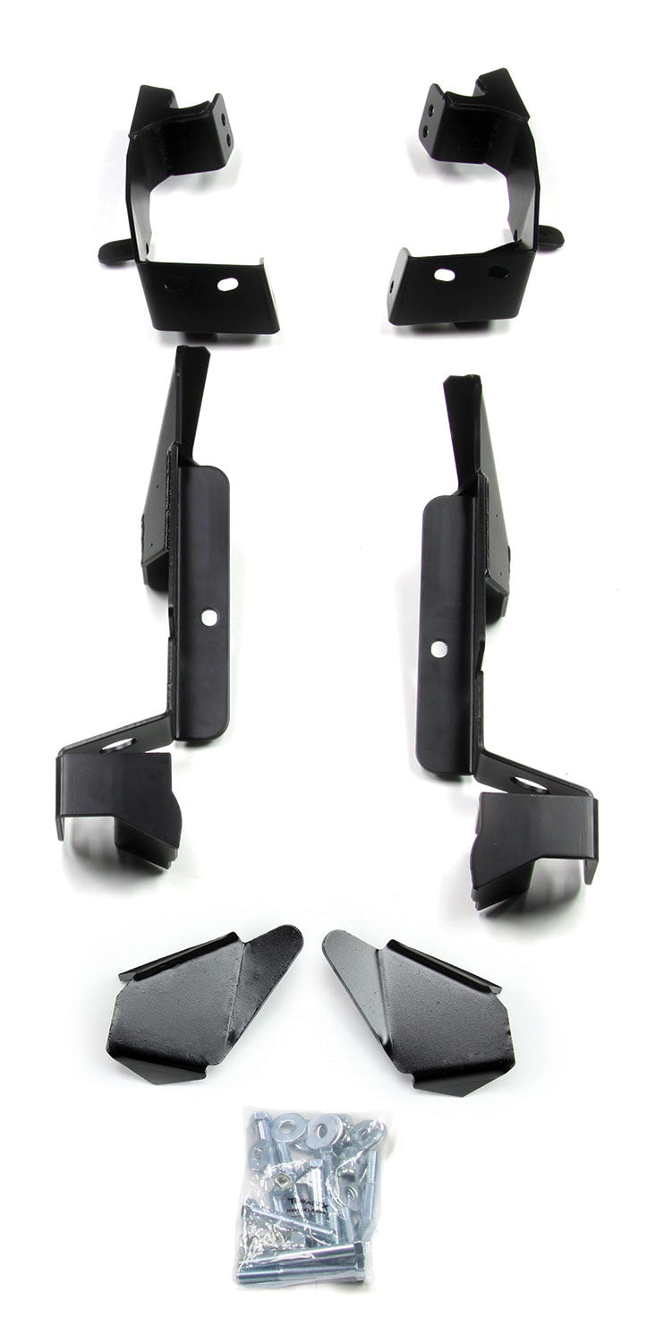 TeraFlex long control arm bracket kit on a white background