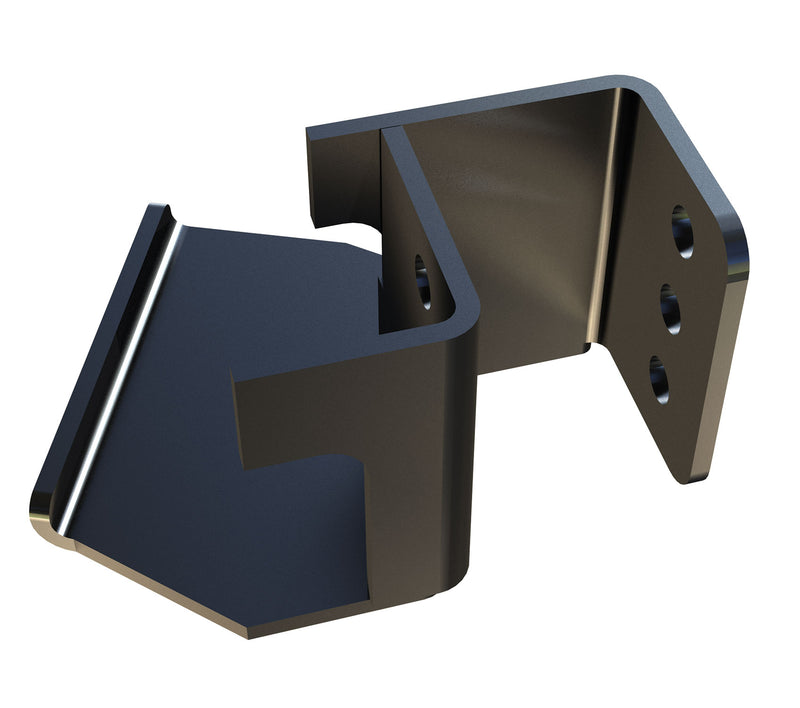 TeraFlex Pro LCG rear upper control arm bracket, passenger side, on a white background