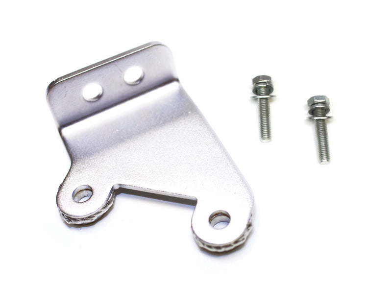 TeraFlex stainless steel CB antenna mount bracket with two bolts on a white background