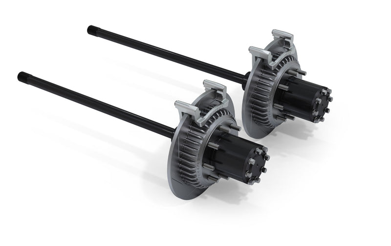 TeraFlex Dana 44 Rear Axle 8-Lug Full-Float Conversion & Slotted Big Rotors