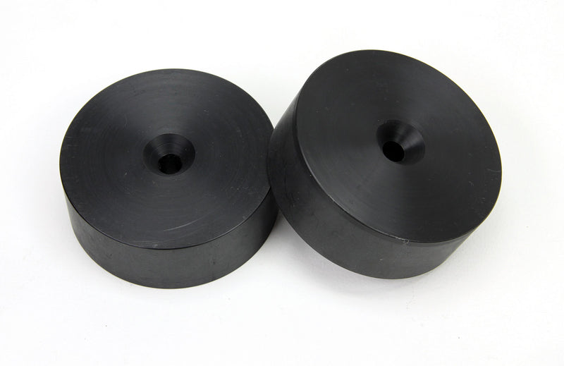 TeraFlex 1.25" SpeedBump Bump Stop Strike Pad Kit, Front Lower on a white background