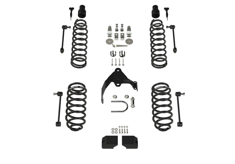 TeraFlex 3" Coil Spring Base Lift Kit, No Shocks on a white background