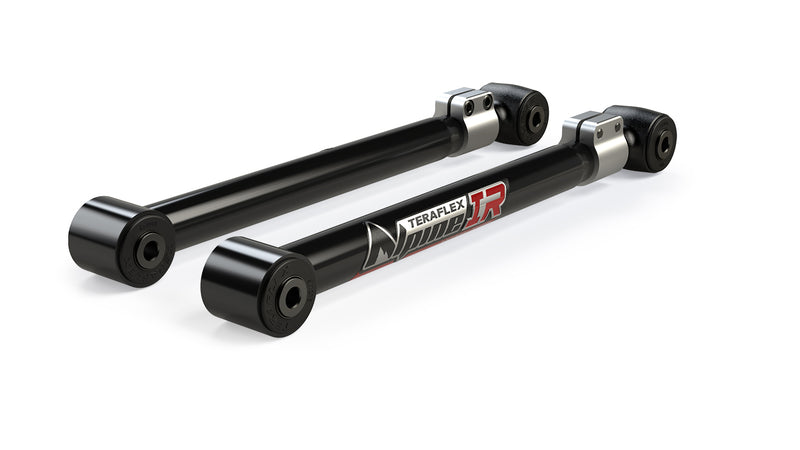 TeraFlex Control Arm, shown on a studio background: pair of short straight TeraFlex Alpine IR adjustable control arms on white
