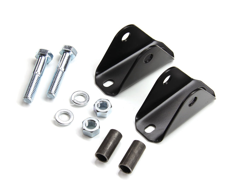 TeraFlex shock bar pin eliminator kit: two brackets, bolts, sleeves and hardware