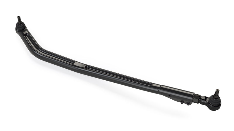 TeraFlex HD Steering Component, shown on a studio background: black HD adjustable drag link on white