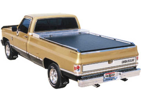 TruXedo Lo Pro soft roll-up tonneau cover closed on a 1973-1987 Chevrolet C/K, widest view