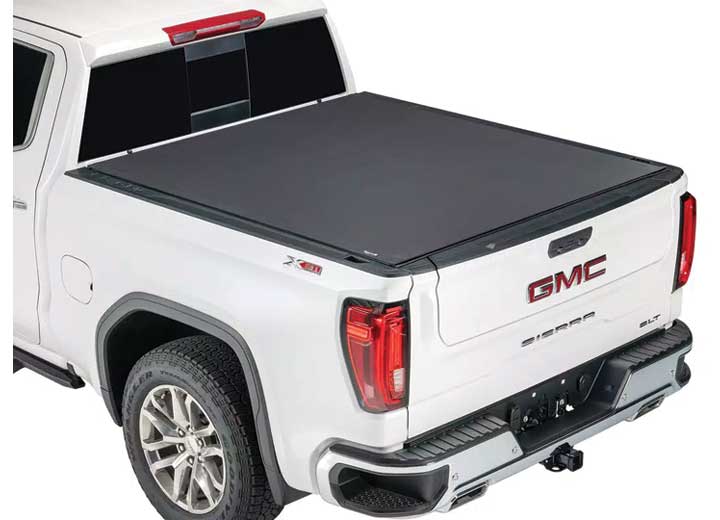 TruXedo Sentry CT hard roll-up tonneau cover closed on a 2019-2024 GMC Sierra 1500