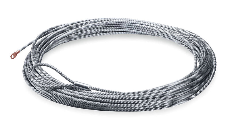 Warn 3/8" x 80 ft galvanized steel replacement winch rope