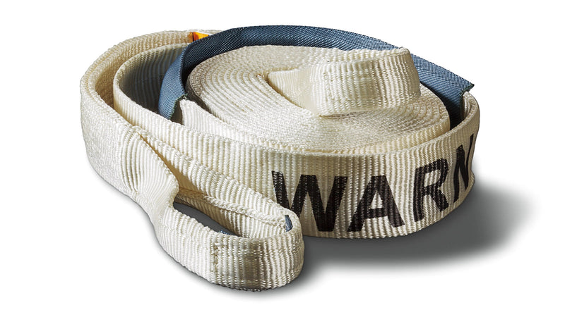 Warn premium 3" x 30 ft recovery strap
