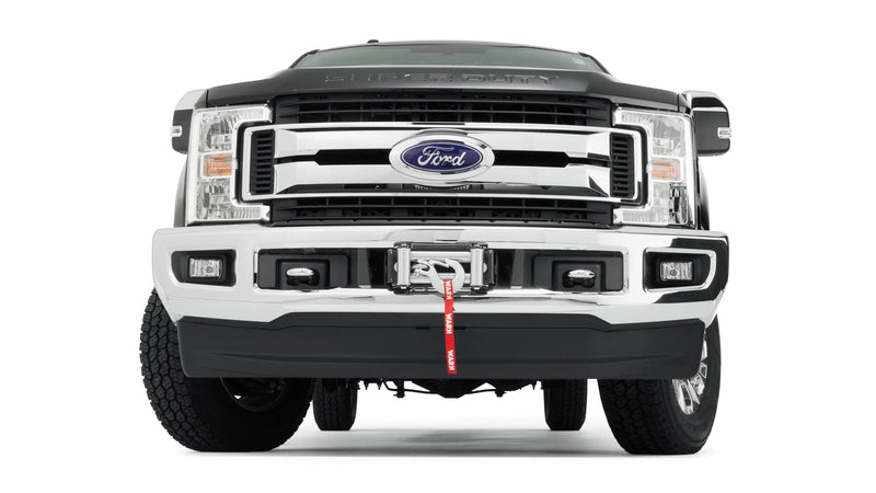 Warn Semi Hidden Winch Mount for 2017-2021 Ford F-250/F-350/F-450/F-550 Super Duty, alternate view