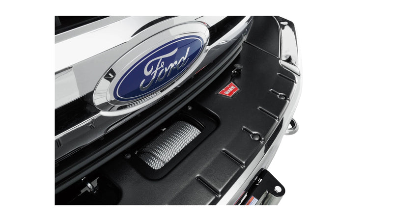 Warn Semi Hidden Winch Mount for 2017-2021 Ford F-250/F-350/F-450/F-550 Super Duty, alternate view