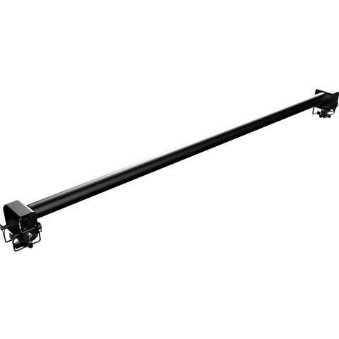 Weather Guard 1290-52-01 steel accessory cross member in matte black, studio view