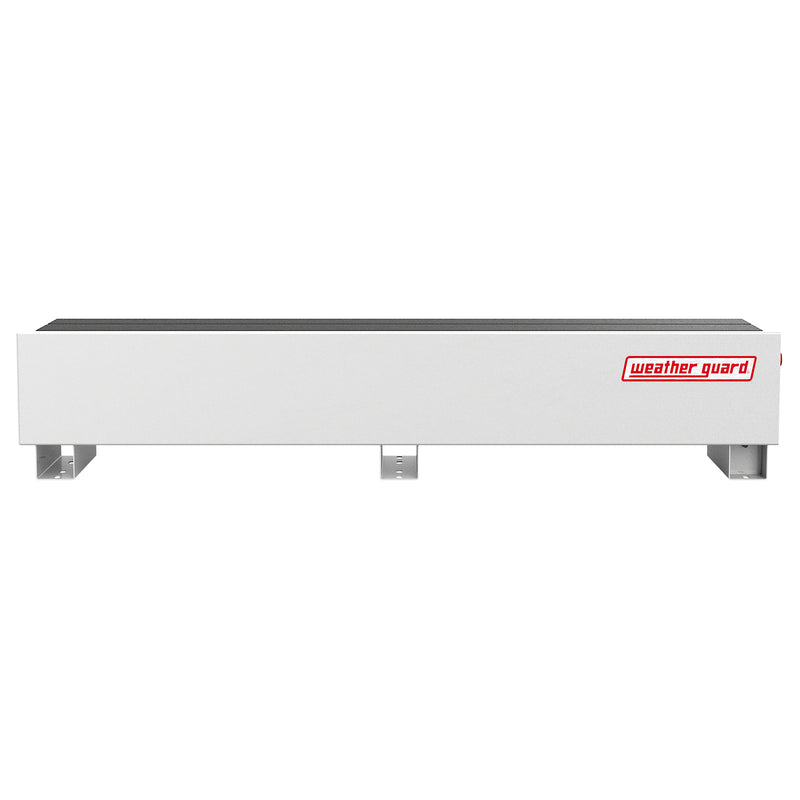 Left side profile of the Weather Guard 305-3-04 PACK RAT drawer unit in white