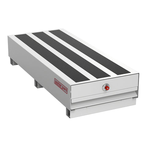 Weather Guard 306-3-04 PACK RAT steel drawer unit in white, closed, three-quarter hero view