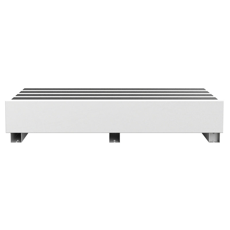 Left side profile of the Weather Guard 307-3-04 PACK RAT drawer unit in white