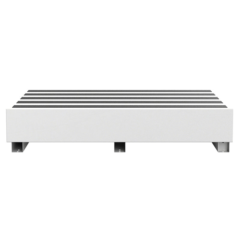 Left side profile of the Weather Guard 308-3-04 PACK RAT drawer unit in white