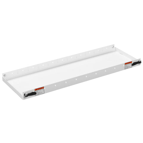 Weather Guard 9123-3-01 36 in x 10.5 in Steel Van Accessory Shelf, studio three-quarter view on a plain white background