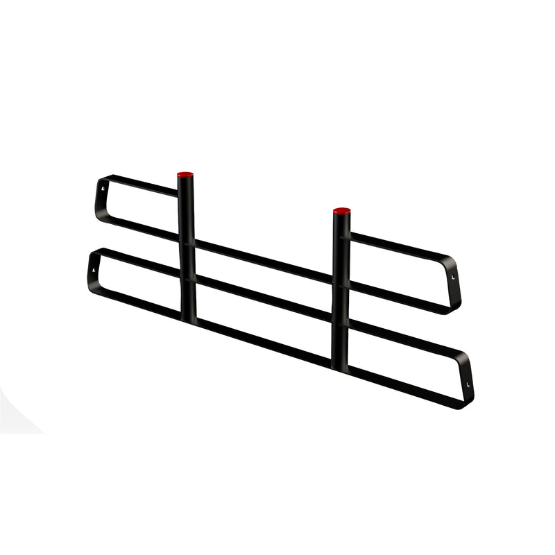 Weather Guard matte black steel truck rack cab protector