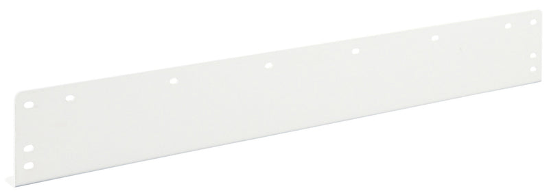 Weather Guard white steel van shelf retainer lip