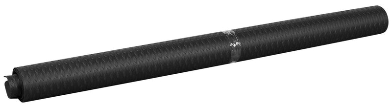 Weather Guard rolled black rubber shelf mat