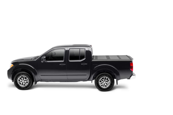 Black BAKFlip MX4 closed on a 2019 Nissan Frontier